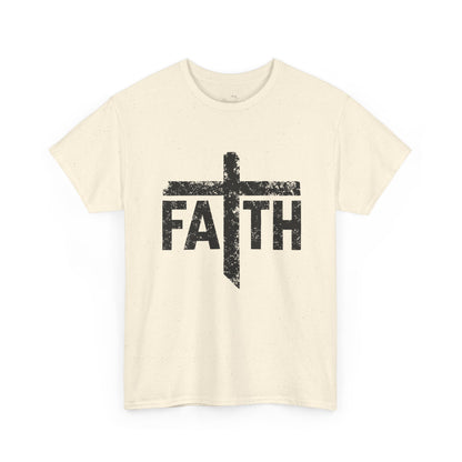 Faith Cross T-Shirt — Christian Inspirational Tee