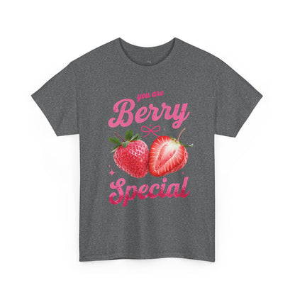 T-Shirt — "You Are Berry Special" Strawberry Graphic Tee
