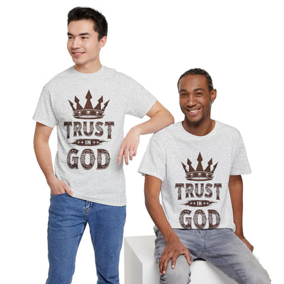 Trust in God T-Shirt — Crown Faith Christian Tee