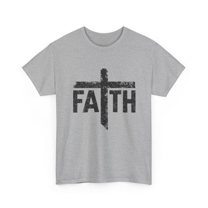 Faith Cross T-Shirt — Christian Inspirational Tee