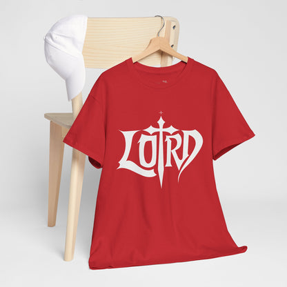 Cross Logo Tee — 'Lord' Graphic T-Shirt