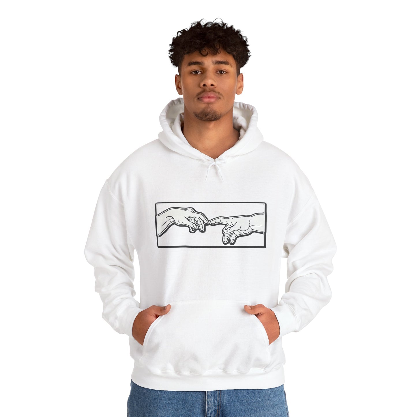 Unisex Heavy Blend™ Hooded Sweatshirt - Hands Reaching