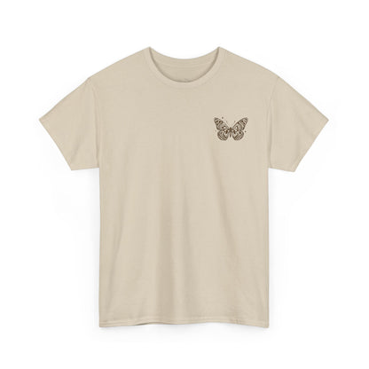 Keep Flying Butterfly Tee — Retro Motivational Graphic Shirt