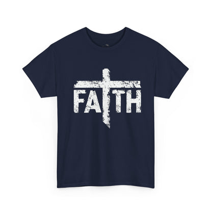 Faith Cross T-Shirt — Christian Inspirational Tee