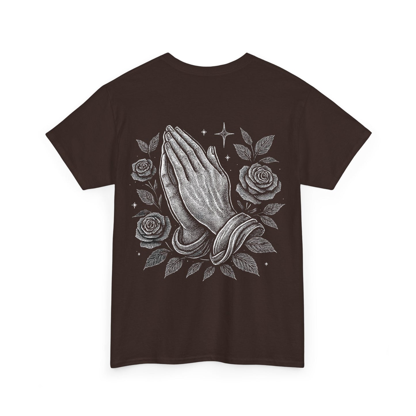Prayer Hands T-Shirt — Pray Without Ceasing Graphic Unisex Tee