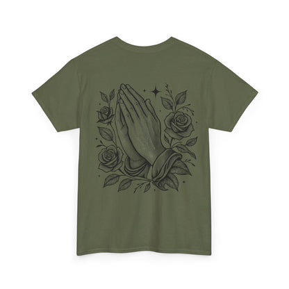 Prayer Hands T-Shirt — Pray Without Ceasing Graphic Unisex Tee