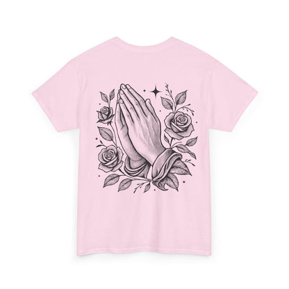 Prayer Hands T-Shirt — Pray Without Ceasing Graphic Unisex Tee