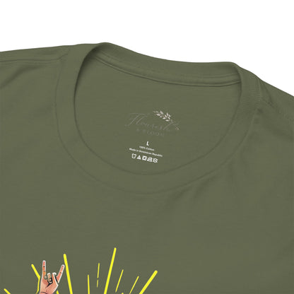 Jesus Rocks T‑Shirt — Rock & Faith Graphic Tee