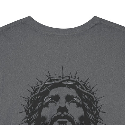 Christian 'Risen' PINK T-Shirt — Jesus Crown of Thorns Resurrection Tee