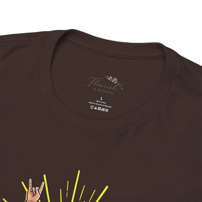 Jesus Rocks T‑Shirt — Rock & Faith Graphic Tee