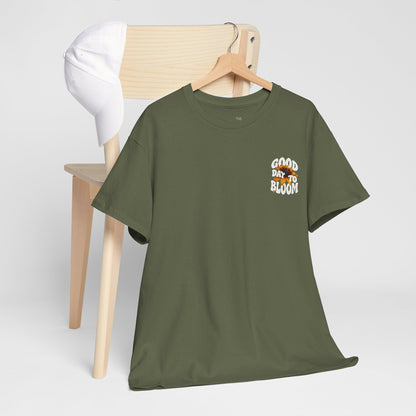 Good Day to Bloom Tee — Floral Retro Graphic T‑Shirt
