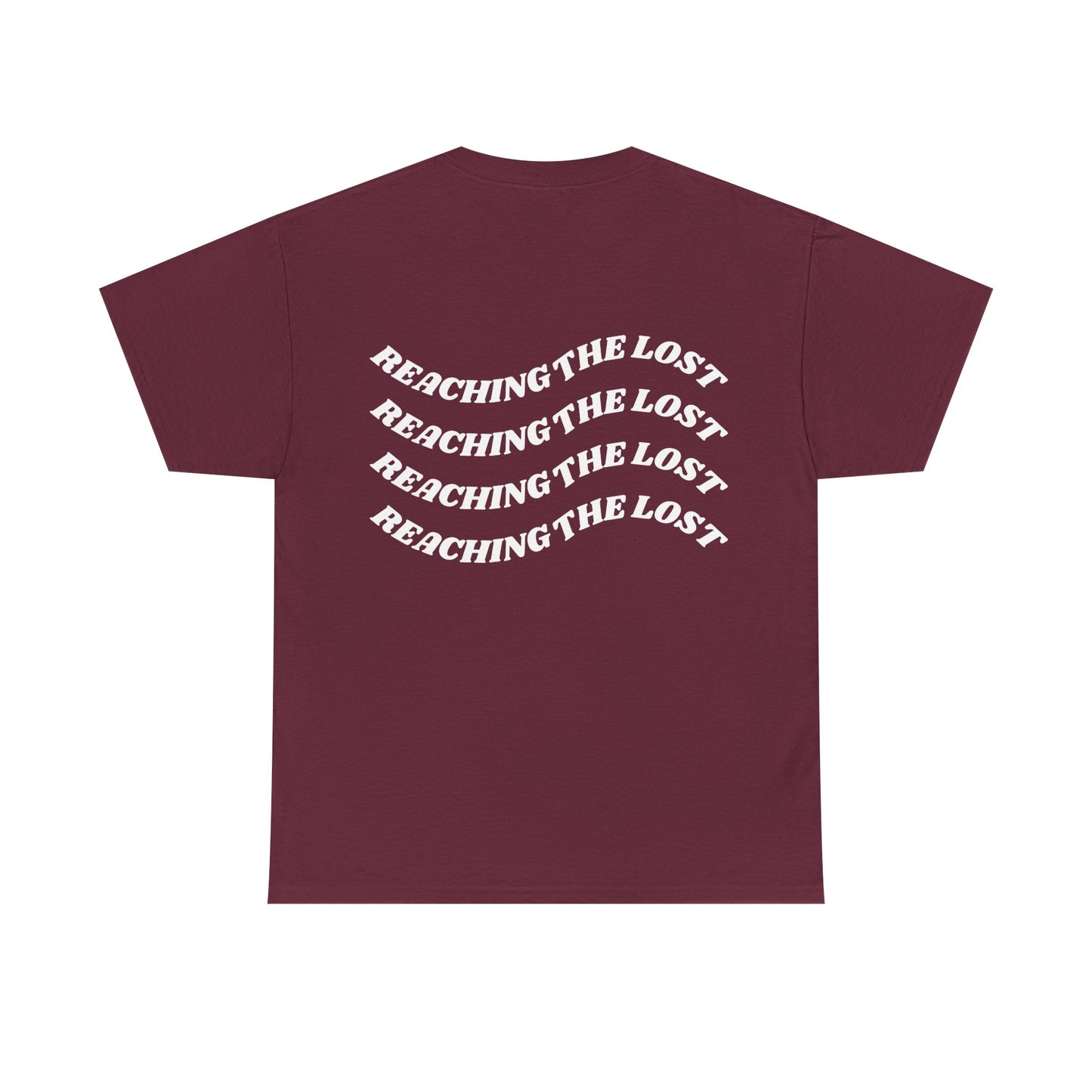 T-Shirt — "Reaching the Lost" Hands Graphic Tee (Unisex)