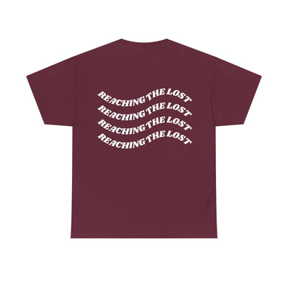 T-Shirt — "Reaching the Lost" Hands Graphic Tee (Unisex)