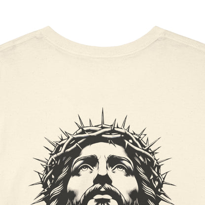Christian 'Risen' PINK T-Shirt — Jesus Crown of Thorns Resurrection Tee