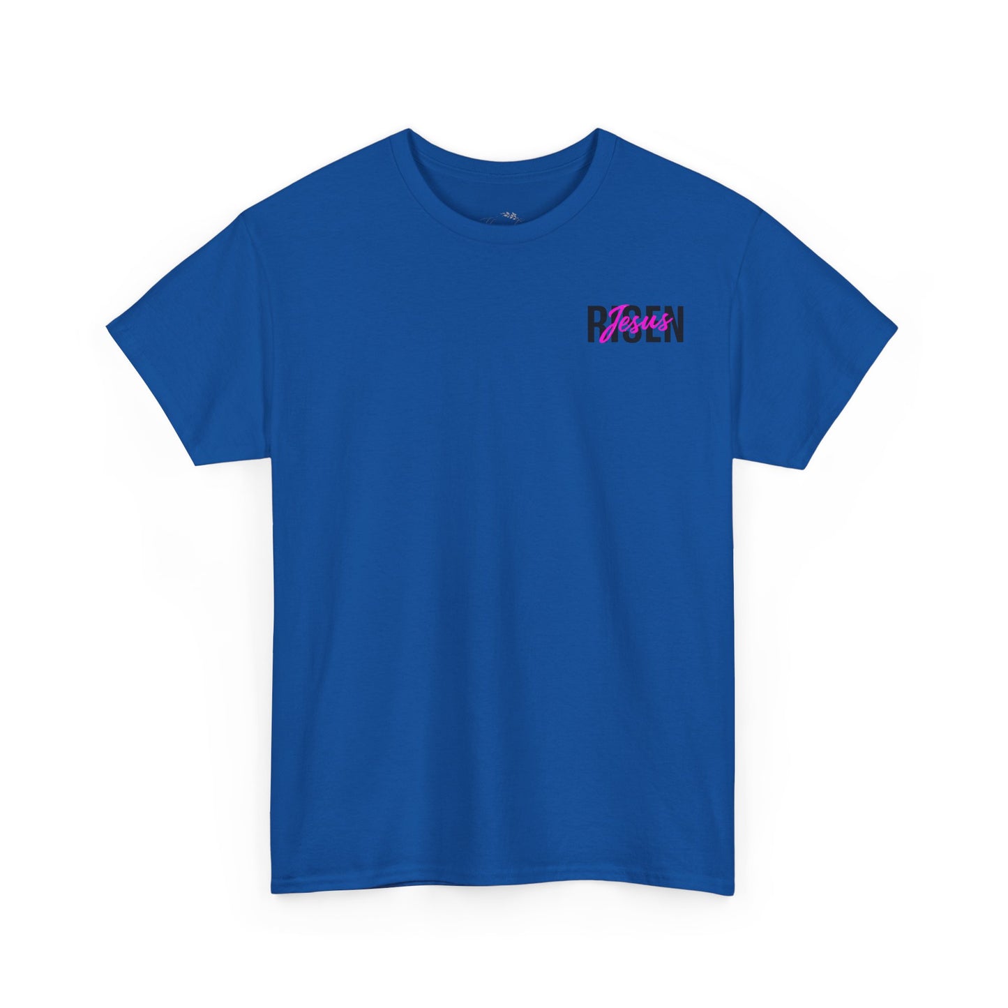 Christian 'Risen' PINK T-Shirt — Jesus Crown of Thorns Resurrection Tee