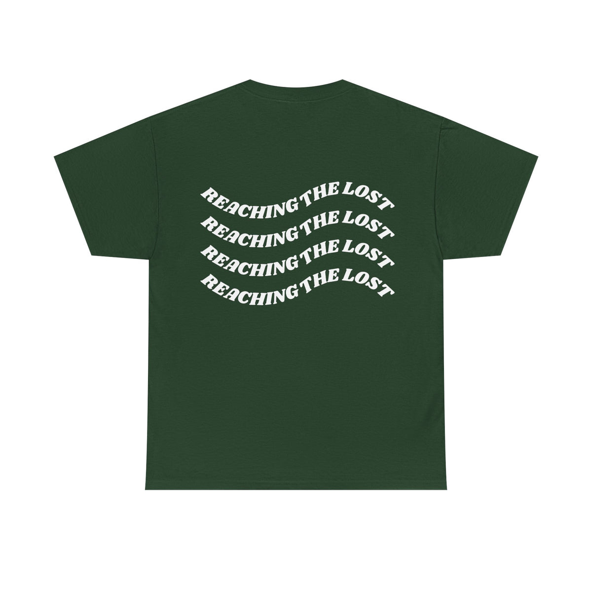 T-Shirt — "Reaching the Lost" Hands Graphic Tee (Unisex)