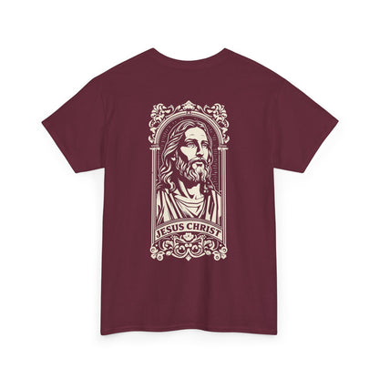 Jesus Christ Graphic Tee — Vintage Jesus Portrait T-Shirt