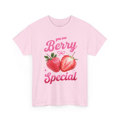 T-Shirt — "You Are Berry Special" Strawberry Graphic Tee