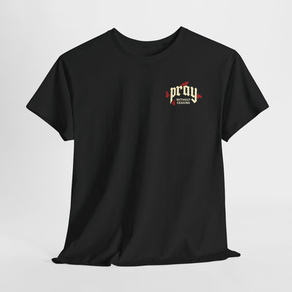 Prayer Hands T-Shirt — Pray Without Ceasing Graphic Unisex Tee
