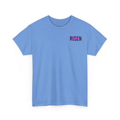 Christian 'Risen' PINK T-Shirt — Jesus Crown of Thorns Resurrection Tee