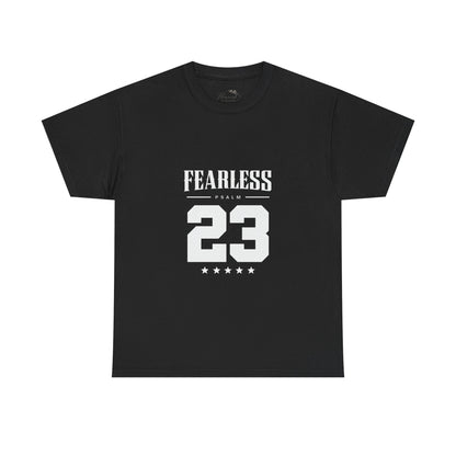 Fearless Psalm 23 Unisex T-Shirt — The Good Shepherd Christian Tee