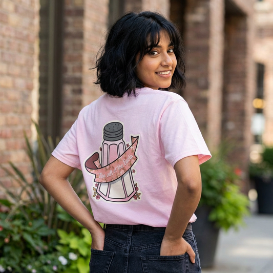 Salt of the Earth Tee — Cute Salt Shaker Graphic T-Shirt