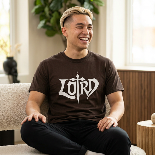 Cross Logo Tee — 'Lord' Graphic T-Shirt
