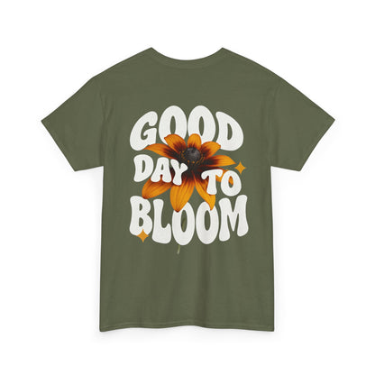Good Day to Bloom Tee — Floral Retro Graphic T‑Shirt