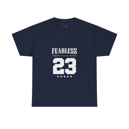 Fearless Psalm 23 Unisex T-Shirt — The Good Shepherd Christian Tee