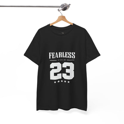 Fearless Psalm 23 Unisex T-Shirt — The Good Shepherd Christian Tee