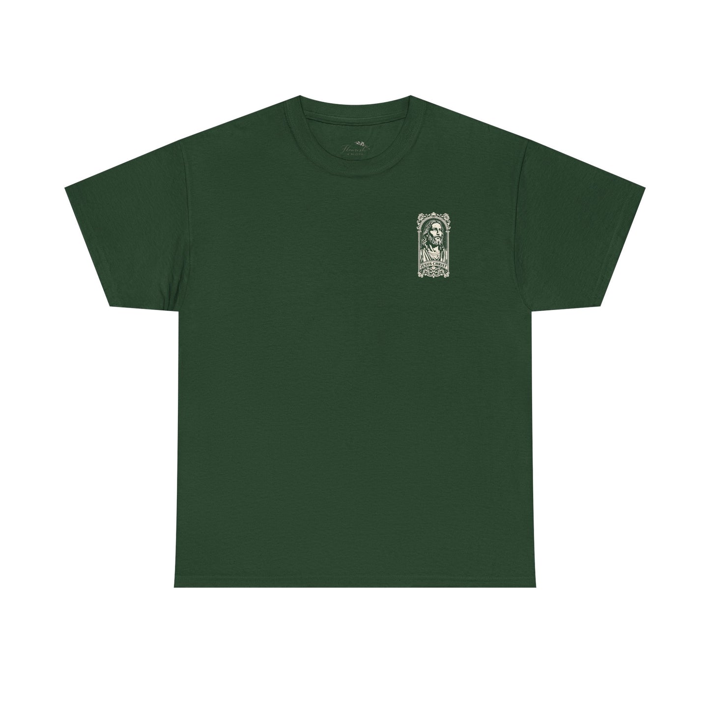 Jesus Christ Graphic Tee — Vintage Jesus Portrait T-Shirt