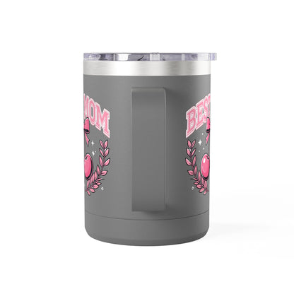 Best Mom Pink Bow & Cherries - 15oz Tumbler