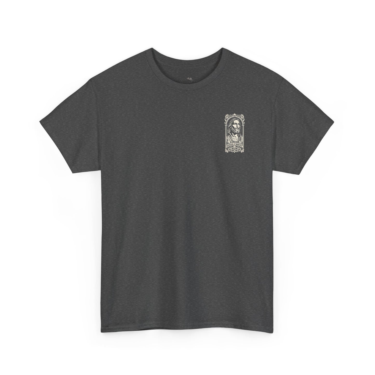 Jesus Christ Graphic Tee — Vintage Jesus Portrait T-Shirt