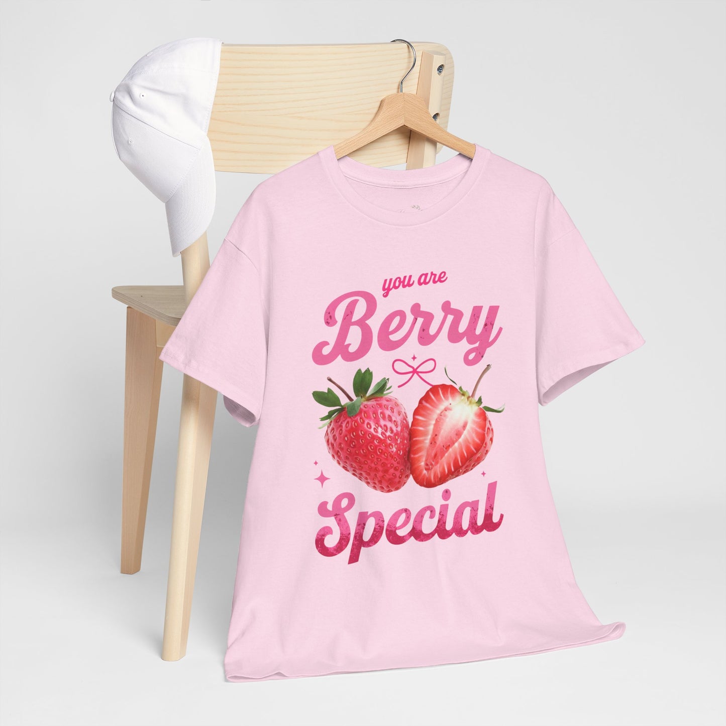 T-Shirt — "You Are Berry Special" Strawberry Graphic Tee
