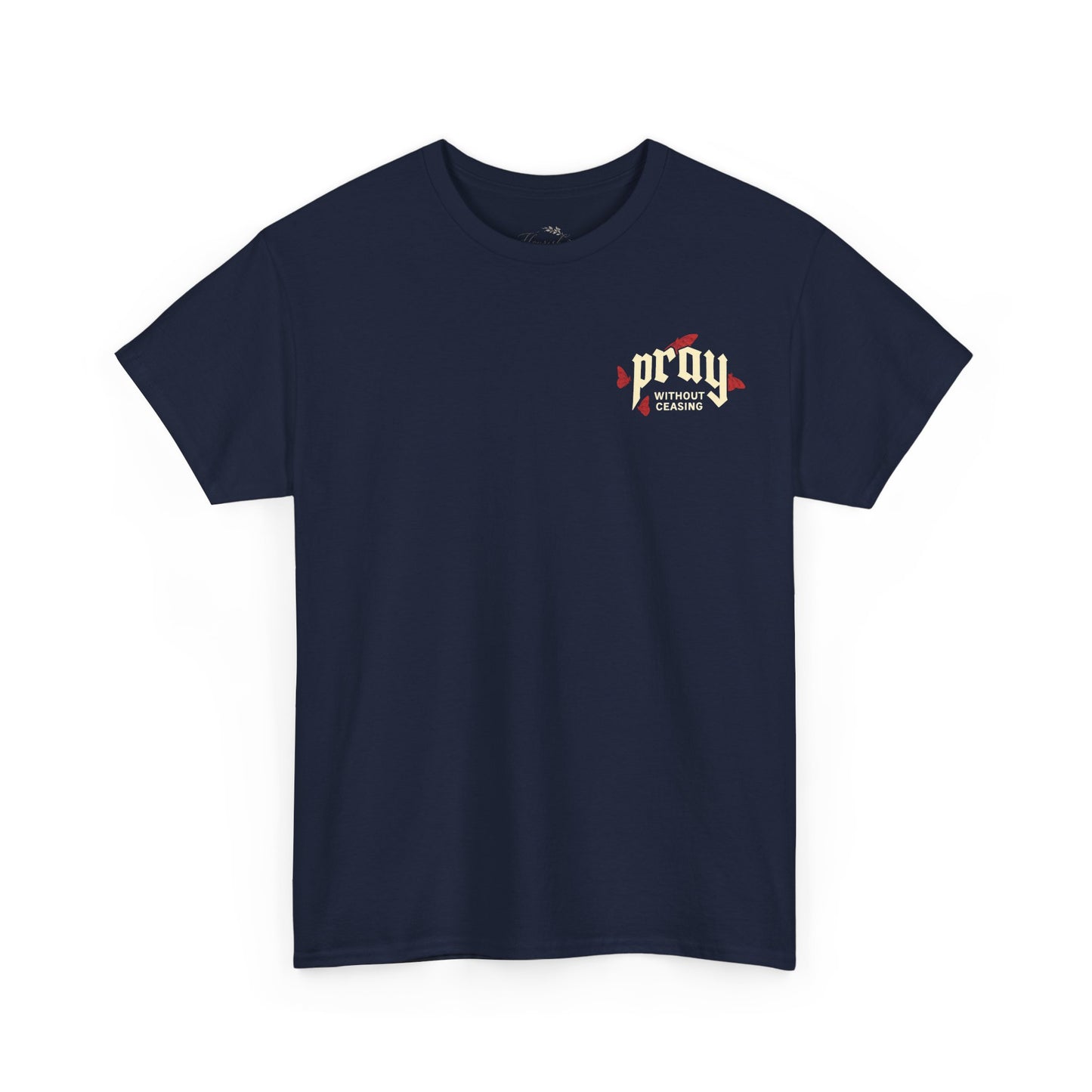 Prayer Hands T-Shirt — Pray Without Ceasing Graphic Unisex Tee