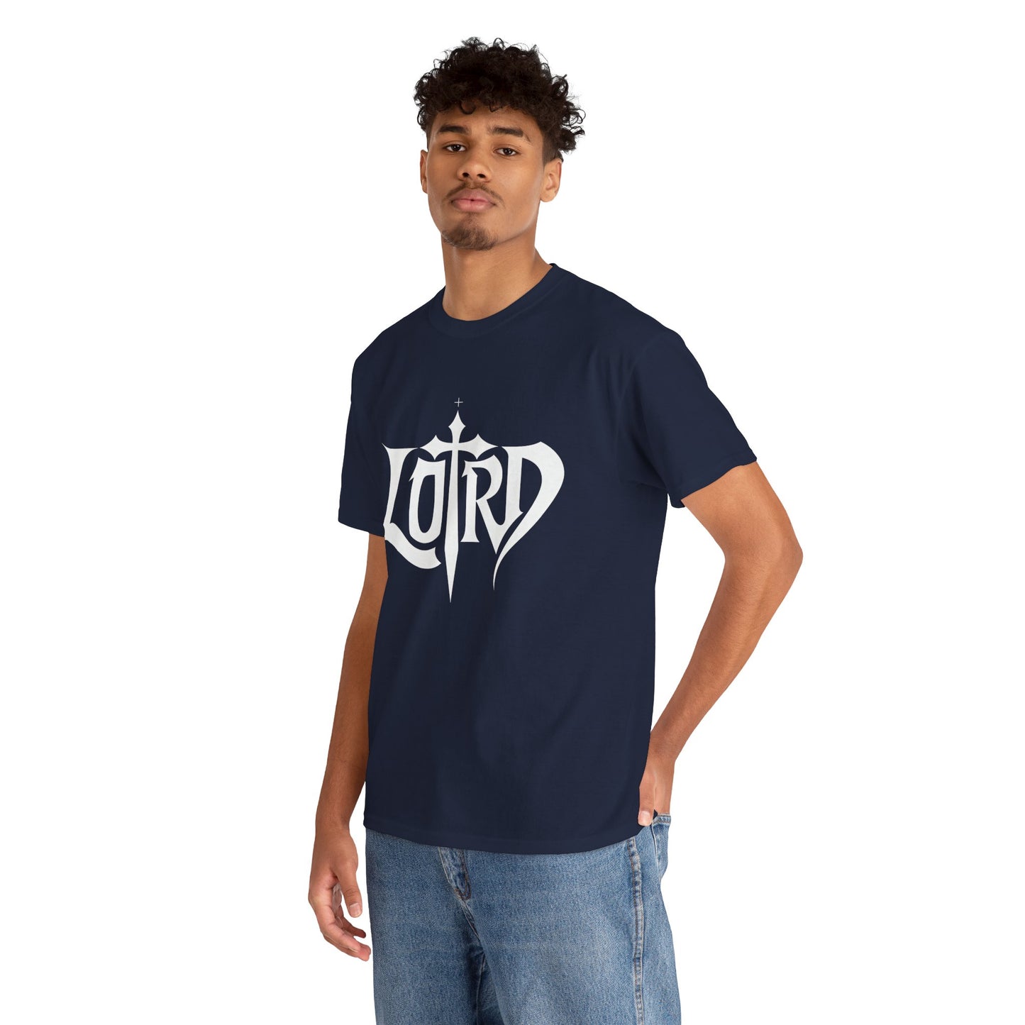 Cross Logo Tee — 'Lord' Graphic T-Shirt