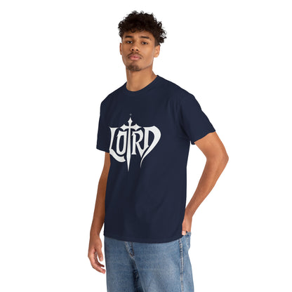 Cross Logo Tee — 'Lord' Graphic T-Shirt