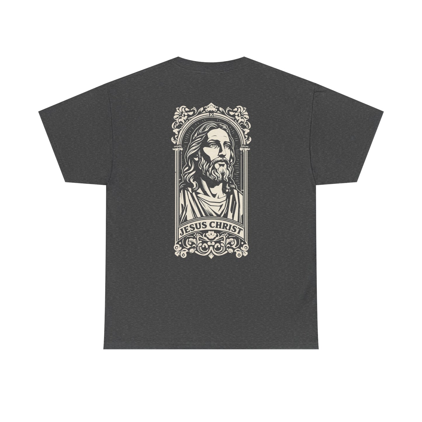 Jesus Christ Graphic Tee — Vintage Jesus Portrait T-Shirt
