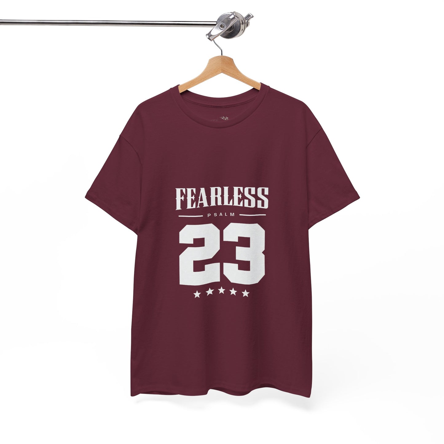 Fearless Psalm 23 Unisex T-Shirt — The Good Shepherd Christian Tee