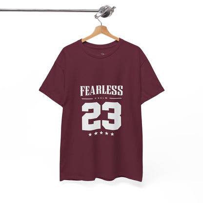 Fearless Psalm 23 Unisex T-Shirt — The Good Shepherd Christian Tee