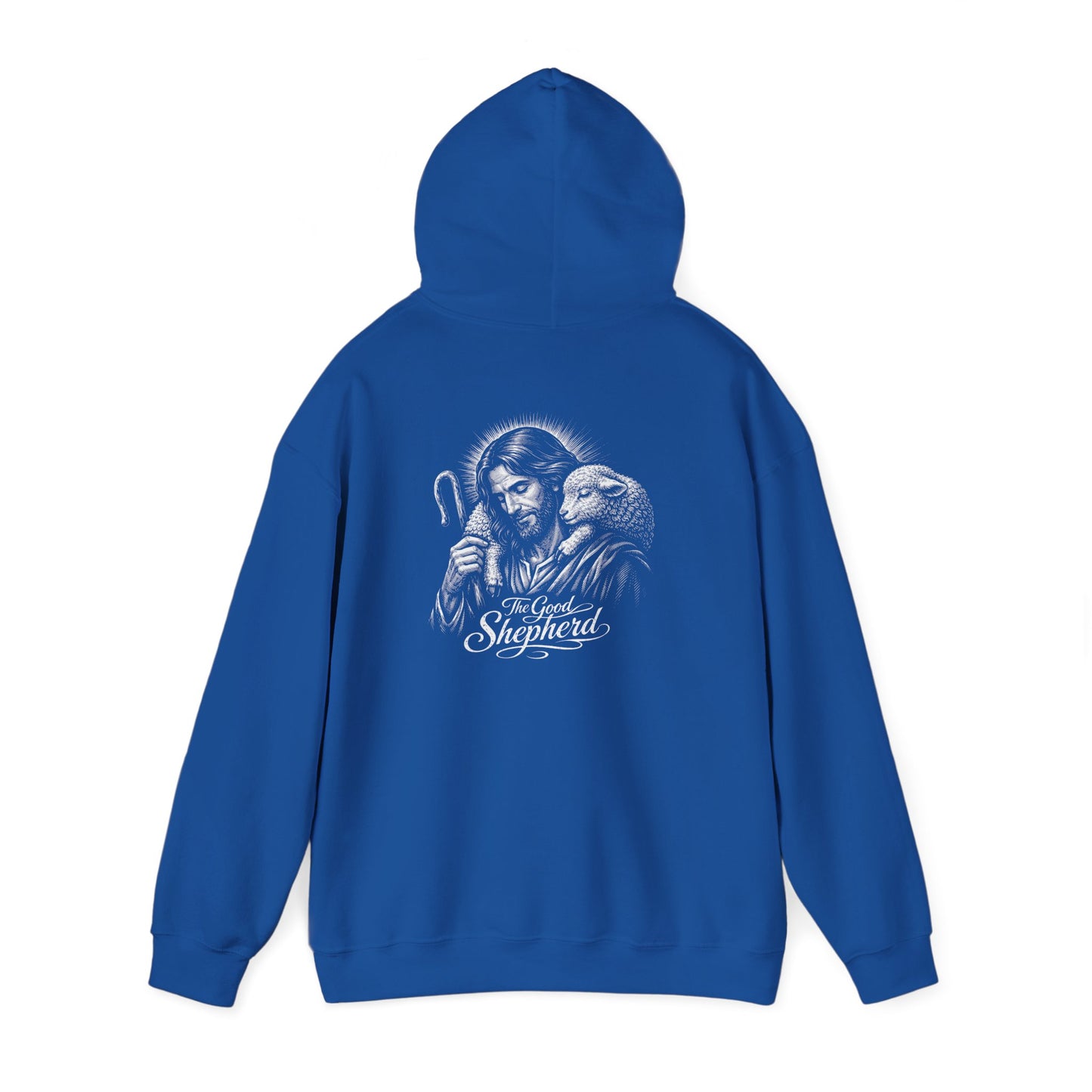 The Good Shepherd Hoodie – Christian Jesus Lamb Graphic Hooded Sweatshirt