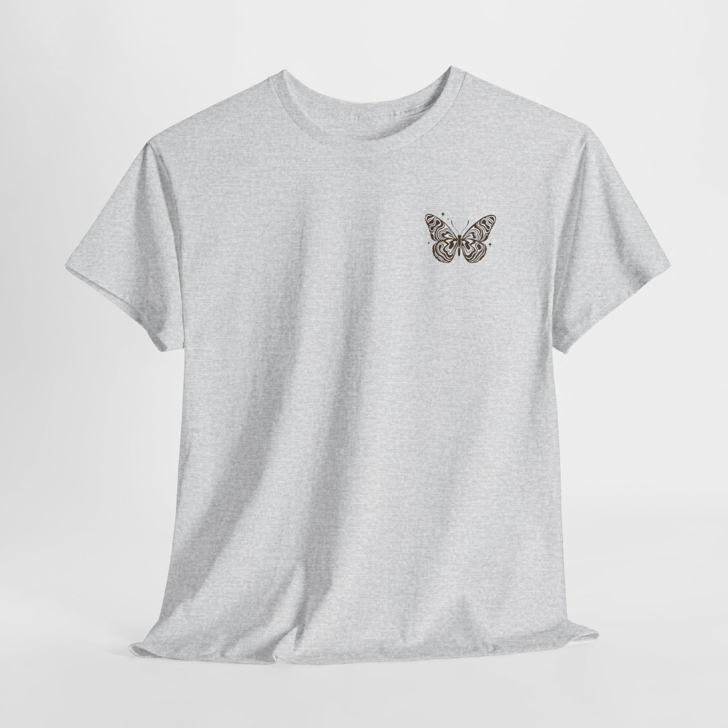 Keep Flying Butterfly Tee — Retro Motivational Graphic Shirt