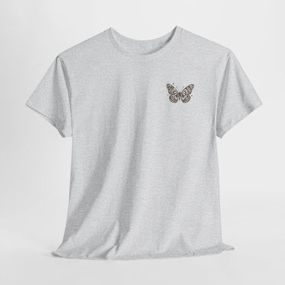 Keep Flying Butterfly Tee — Retro Motivational Graphic Shirt