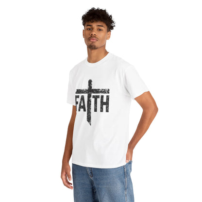 Faith Cross T-Shirt — Christian Inspirational Tee
