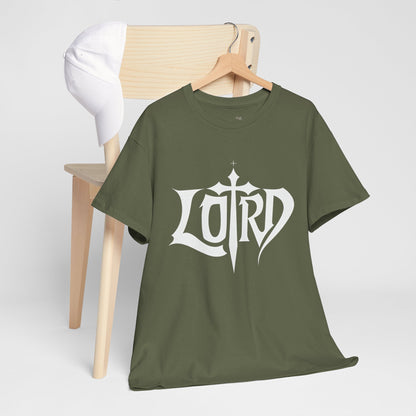 Cross Logo Tee — 'Lord' Graphic T-Shirt
