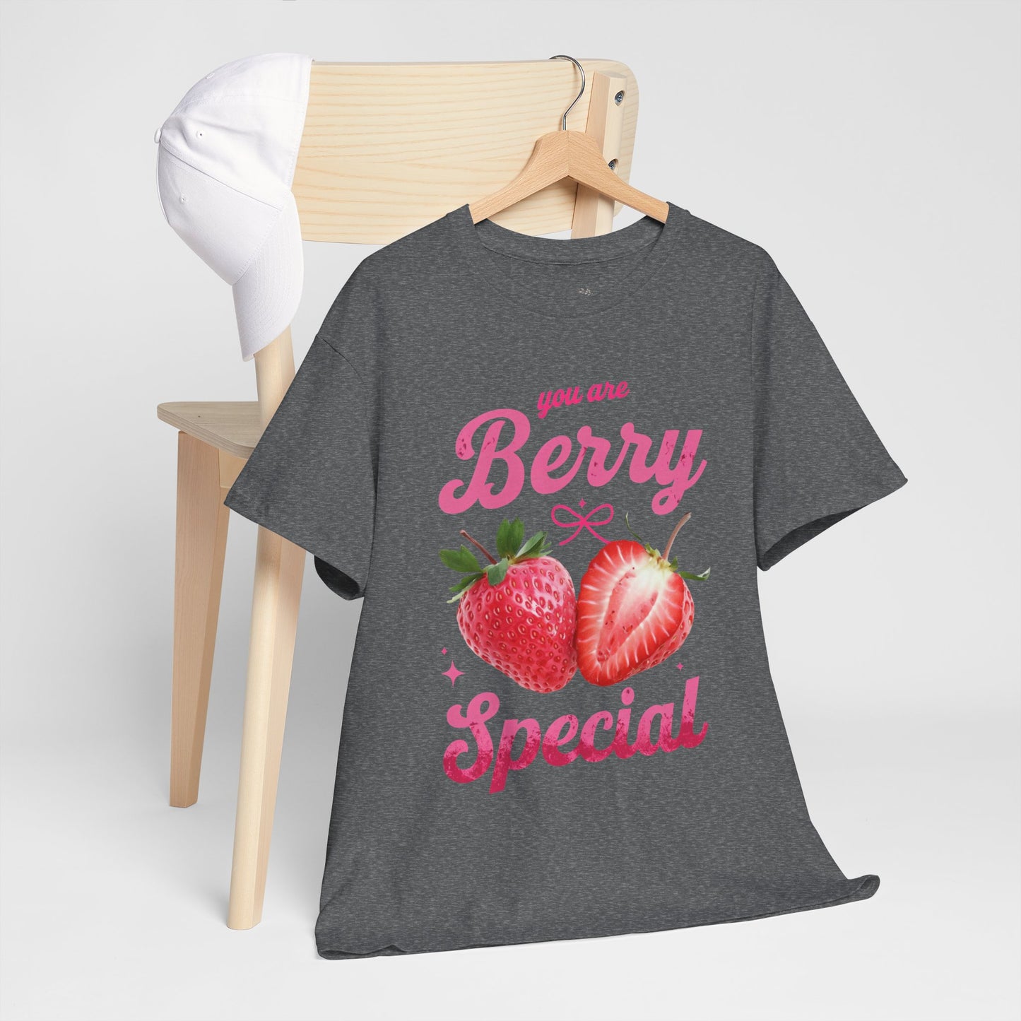 T-Shirt — "You Are Berry Special" Strawberry Graphic Tee