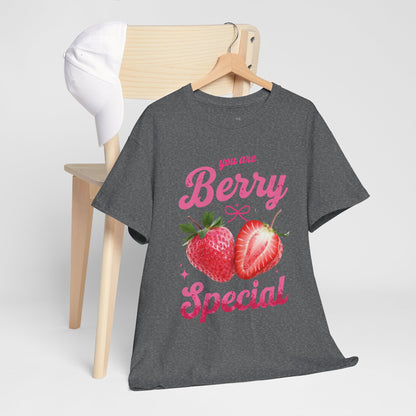 T-Shirt — "You Are Berry Special" Strawberry Graphic Tee