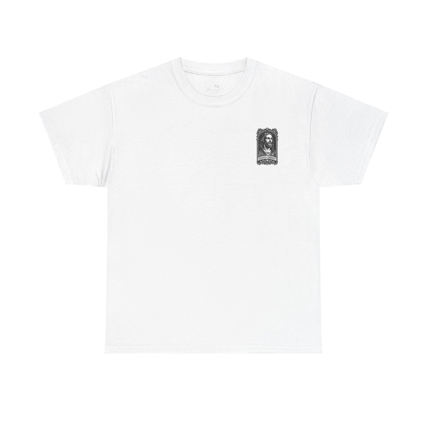 Jesus Christ Graphic Tee — Vintage Jesus Portrait T-Shirt