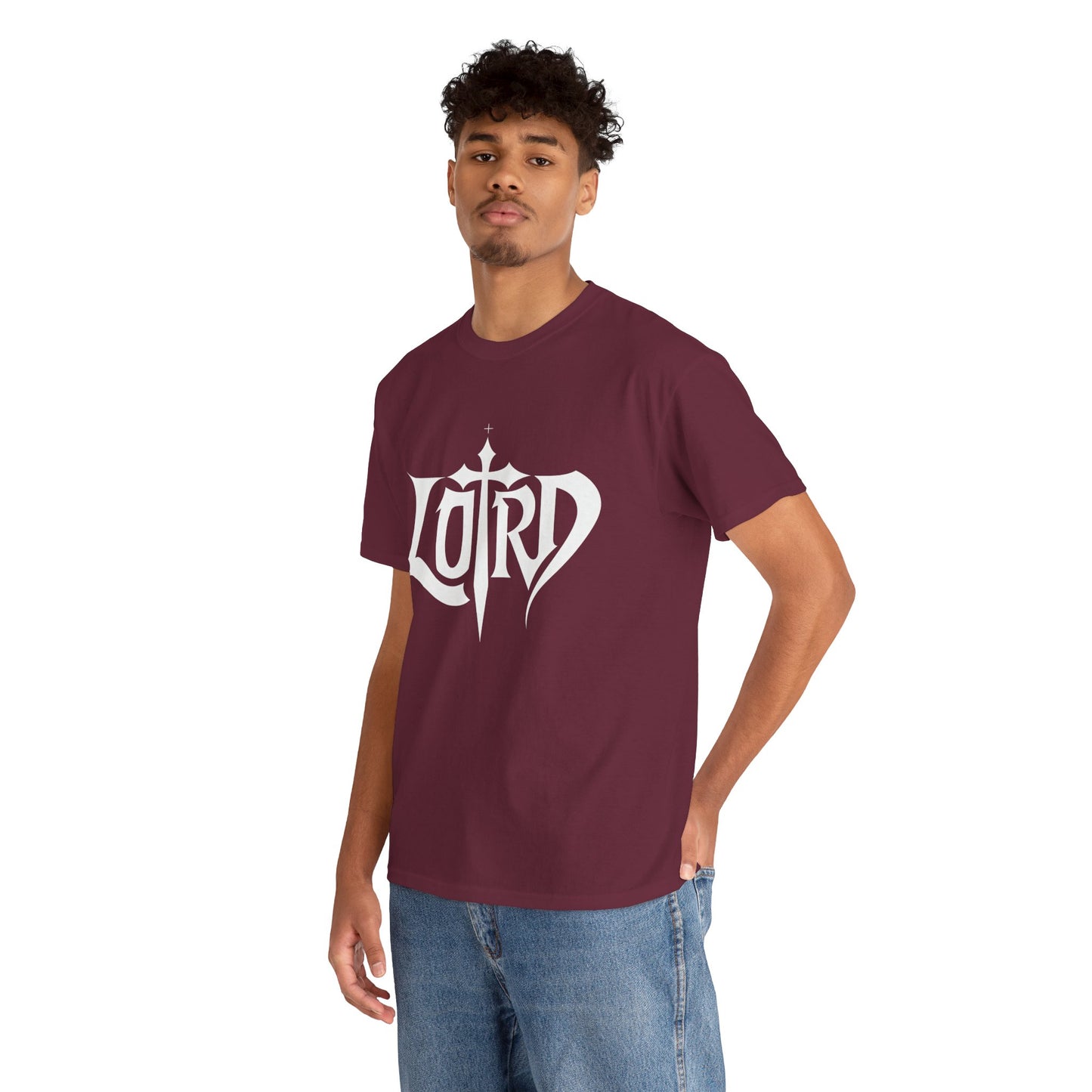 Cross Logo Tee — 'Lord' Graphic T-Shirt