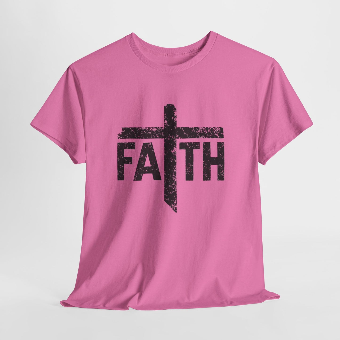 Faith Cross T-Shirt — Christian Inspirational Tee